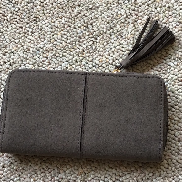 Elegant Gray Women's Wallet - Picture 2 of 2
